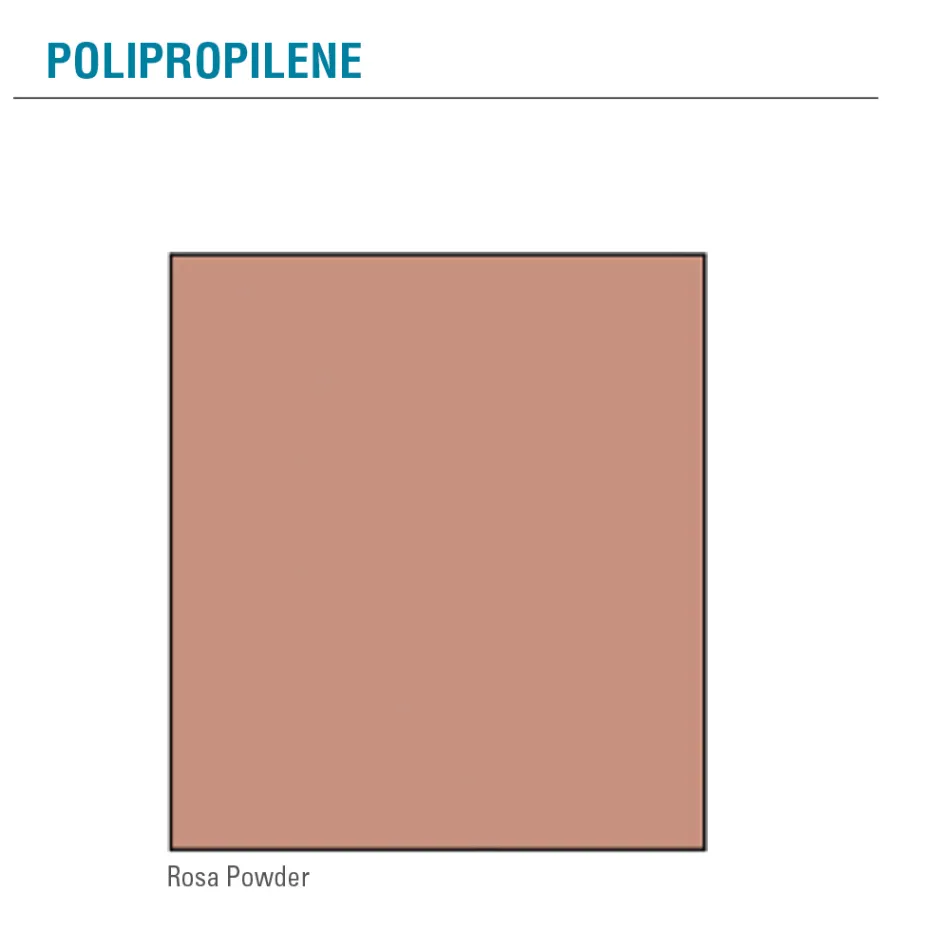 Cadeira de sala de estar em madeira e polipropileno Made in Italy, 4 peças - Marbella Viadurini