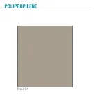 Cadeira de sala de estar em madeira e polipropileno Made in Italy, 4 peças - Marbella Viadurini