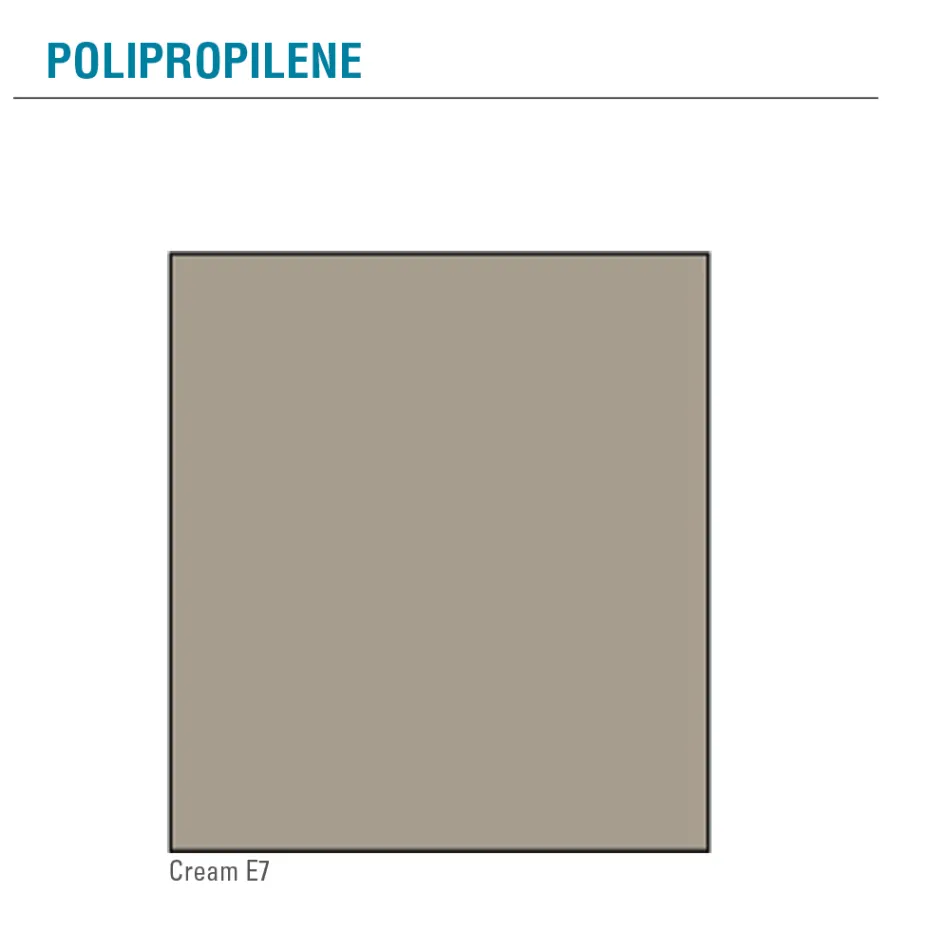 Cadeira de sala de estar em madeira e polipropileno Made in Italy, 4 peças - Marbella Viadurini