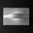 Apliques Selene Art & Light com painéis texturizados artesanais Viadurini