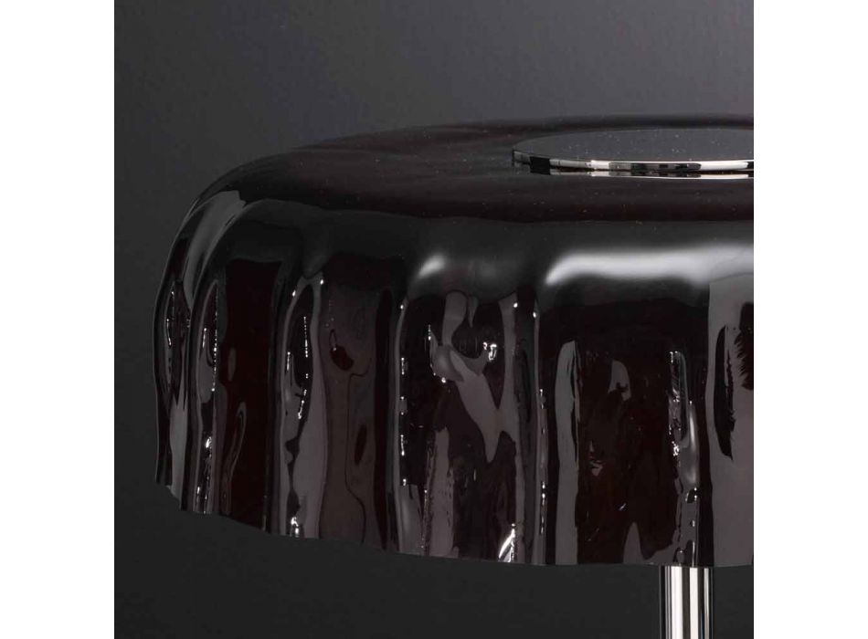 Candeeiro de mesa de vidro Selene Big Cap Ø40 H 40cm made in Italy Viadurini