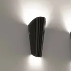 Selene Bloom luz de parede artesanal de vidro na Itália 12x11 A 28 cm Viadurini