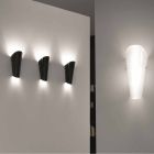 Selene Bloom luz de parede artesanal de vidro na Itália 12x11 A 28 cm Viadurini