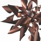 Candeeiro pingente de gengibre Selene em metal fabricado em Itália Ø80 H200cm Viadurini