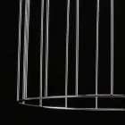 Luminária pendente de vidro soprado Selene Kluvì Ø33 H 41/150 cm Viadurini