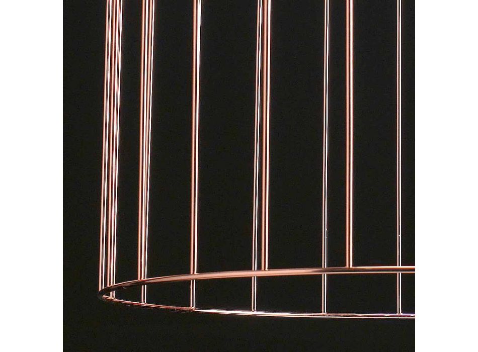 Luminária pendente de vidro soprado Selene Kluvì Ø54 H 70 / 200cm Viadurini