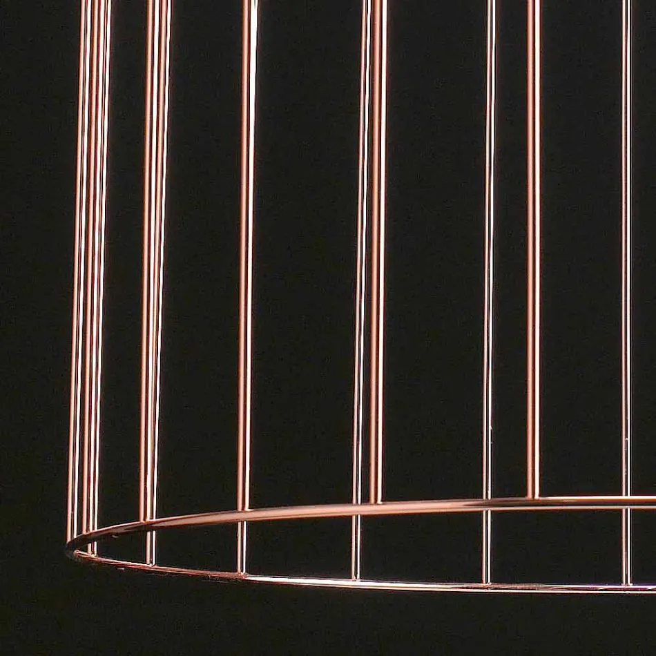 Luminária pendente de vidro soprado Selene Kluvì Ø54 H 70 / 200cm Viadurini