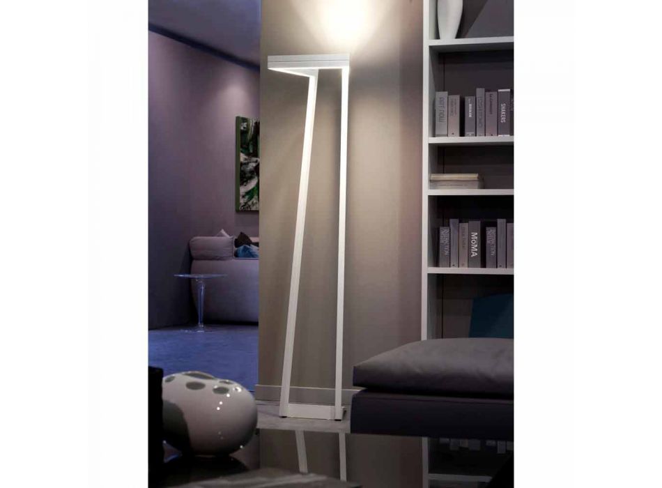 Selene My Way lâmpada de assoalho LED branco 40x40 H180cm, fabricada na Itália Viadurini