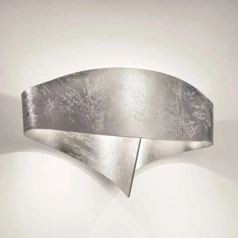 Lâmpada de parede moderna Selene Scudo made in Italy 29x15xH16 cm Viadurini