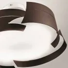 Selene Vultur lâmpada do teto de design Ø59.5 H 25cm made in Italy Viadurini