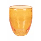 Copos de água de vidro soprado com 12 peças coloridas - Guerrero Viadurini