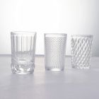 Conjunto de copos de vidro transparente com 3 formas e 12 peças - Artemísia Viadurini