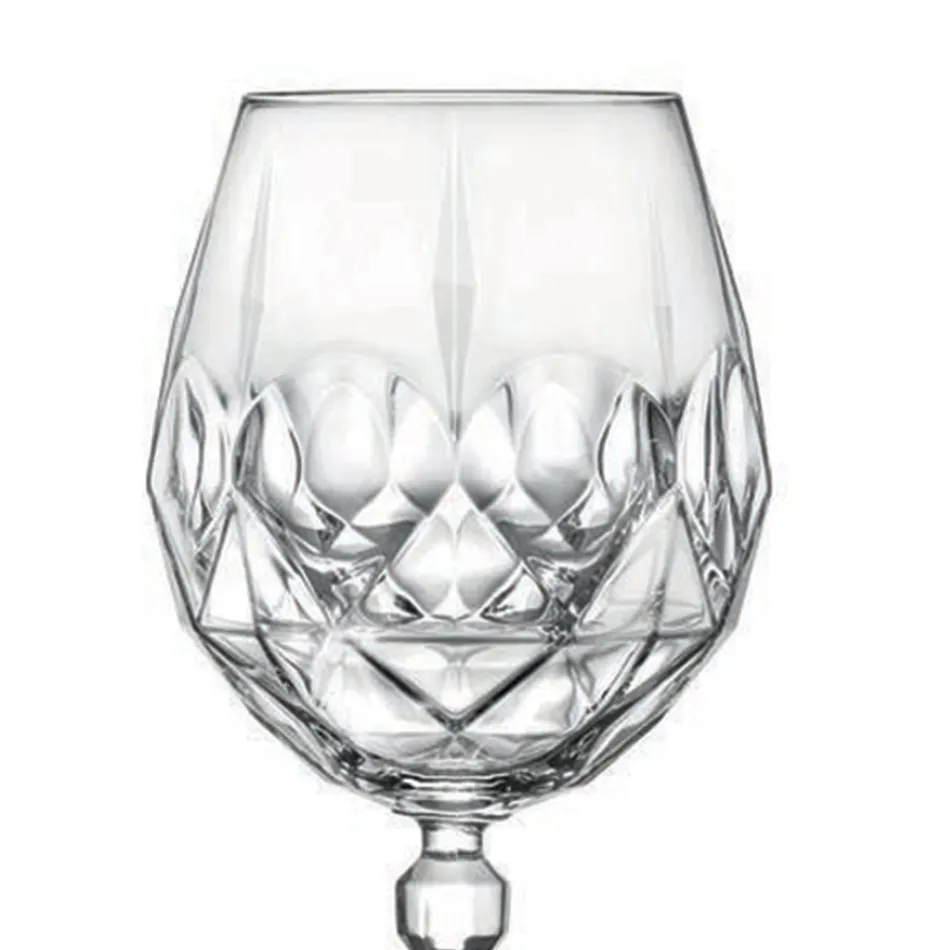 Aperitivo definido em cristal ecológico italiano 12 unidades - Bromeo Viadurini