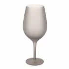 Conjunto de taças de vinho tinto ou branco em vidro colorido, 12 peças - borda Viadurini