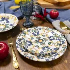 Conjunto de taças de vinho coloridas em vidro e decoração estilo oriental 12 peças - parafuso Viadurini