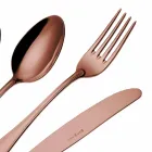 Conjunto completo de talheres de aço inoxidável de design luxuoso 24 peças - Boss Viadurini