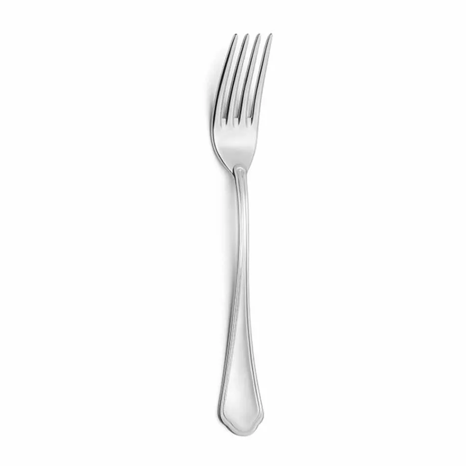 Conjunto completo de talheres de aço inoxidável de design luxuoso 24 peças - Boss Viadurini