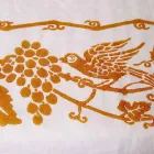 Serviço de café da manhã de linho com peça única artesanal - Marcas Viadurini