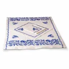 Serviço de café da manhã de linho com peça única artesanal - Marcas Viadurini