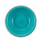 Talheres com Pratos Coloridos 18 Peças em Grés Moderno - Abruzzo Viadurini