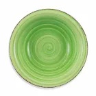 Talheres com Pratos Coloridos 18 Peças em Grés Moderno - Abruzzo Viadurini