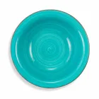 Talheres com Pratos Coloridos 18 Peças em Grés Moderno - Abruzzo Viadurini