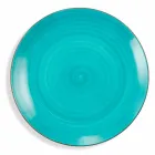 Talheres com Pratos Coloridos 18 Peças em Grés Moderno - Abruzzo Viadurini