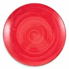 Talheres com Pratos Coloridos 18 Peças em Grés Moderno - Abruzzo Viadurini