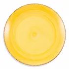 Talheres com Pratos Coloridos 18 Peças em Grés Moderno - Abruzzo Viadurini