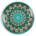 Conjunto de Talheres de Porcelana de Cor Azul 18 Peças - Eivissa Viadurini