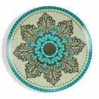 Conjunto de Talheres de Porcelana de Cor Azul 18 Peças - Eivissa Viadurini