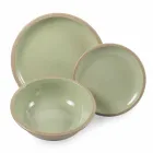 Jogo de Louça Pratos Coloridos Completos Design de 18 Peças - Osteria Viadurini