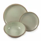 Jogo de Louça Pratos Coloridos Completos Design de 18 Peças - Osteria Viadurini