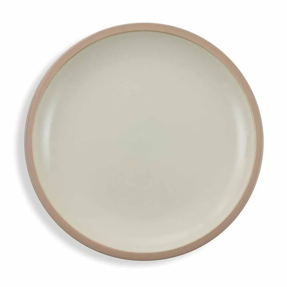 Jogo de Louça Pratos Coloridos Completos Design de 18 Peças - Osteria Viadurini