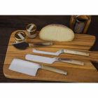 Serviço de 4 facas de queijo artesanais feitas na Itália - queijo Viadurini
