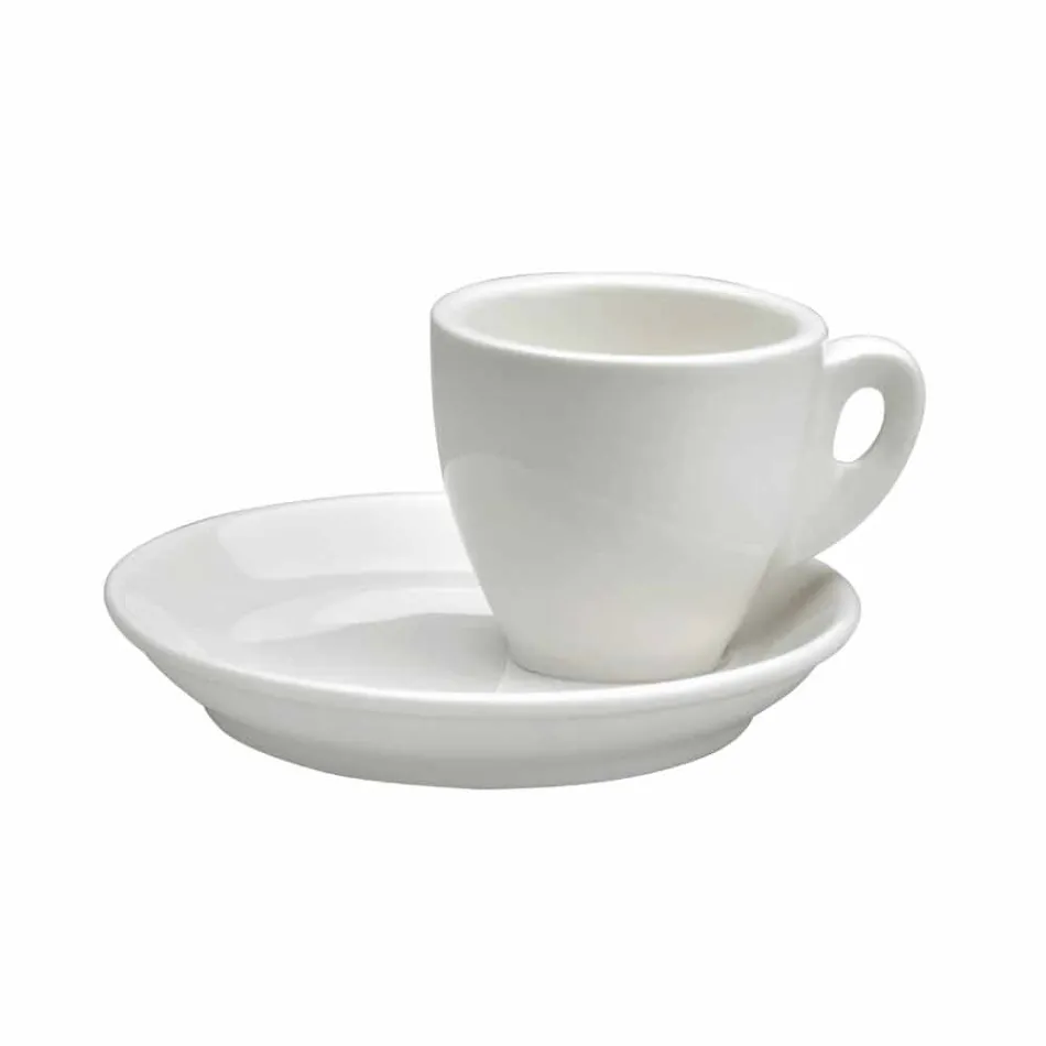 Pratos de aperitivo de porcelana modernos conjunto 36 peças - Nalah Viadurini