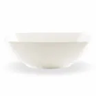 Pratos de servir 3 peças de design moderno em porcelana branca - Málaga Viadurini