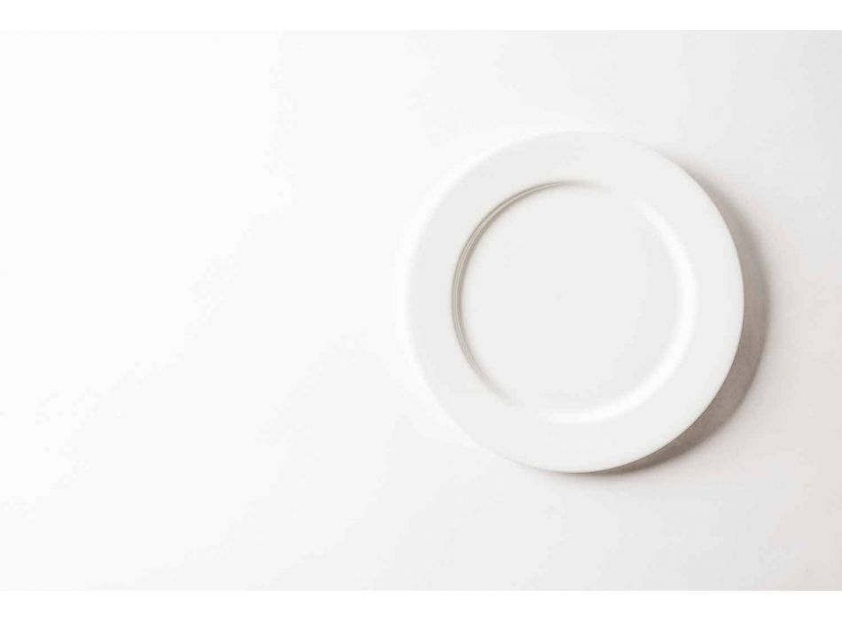 Conjunto de pratos de jantar de porcelana com 24 peças - Samantha Viadurini