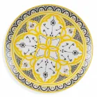 Serviço de Pratos Étnicos em Porcelana e Grés Colorido e Moderno 18 Peças - Fez Viadurini