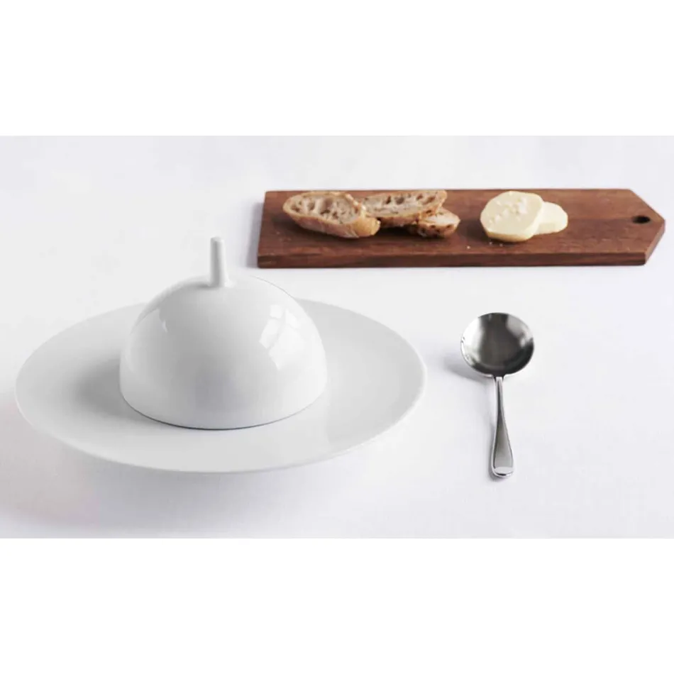 Jantar Moderno e Elegante Conjunto de Jantar em Porcelana 24 Peças - Telescópio Viadurini