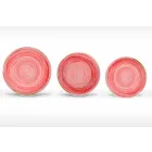 Serviço de Louça Moderna e Colorida em Porcelana 18 Peças - Rurolo Viadurini