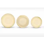 Serviço de Louça Moderna e Colorida em Porcelana 18 Peças - Rurolo Viadurini