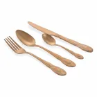 Conjunto de Talheres Aço Cetim Colorido Completo 24 Peças Design - Fantasiapos Viadurini