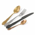 Conjunto de Talheres Aço Cetim Colorido Completo 24 Peças Design - Fantasiapos Viadurini