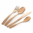 Conjunto de talheres de aço inoxidável de luxo de 24 peças - Wisconsinpos Viadurini