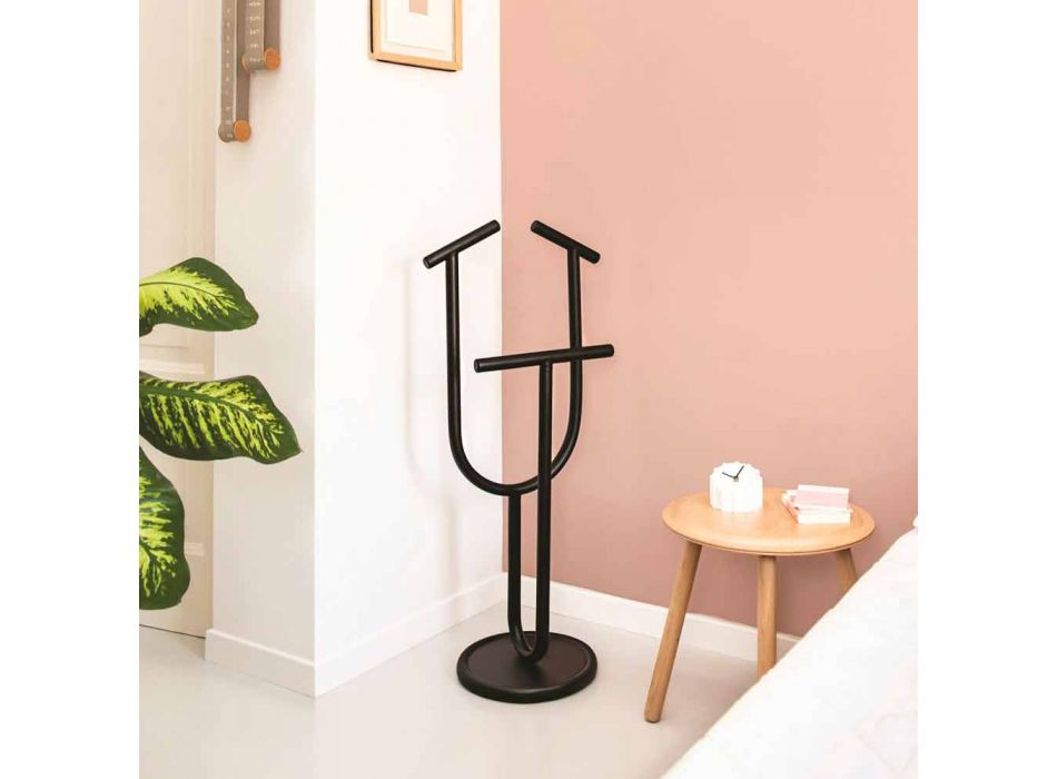 Design Valet Stand em RAL Painted Steel Made in Italy - Arcano Viadurini