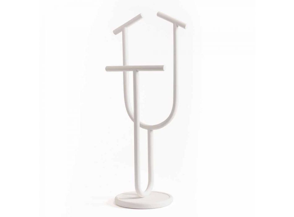 Design Valet Stand em RAL Painted Steel Made in Italy - Arcano Viadurini