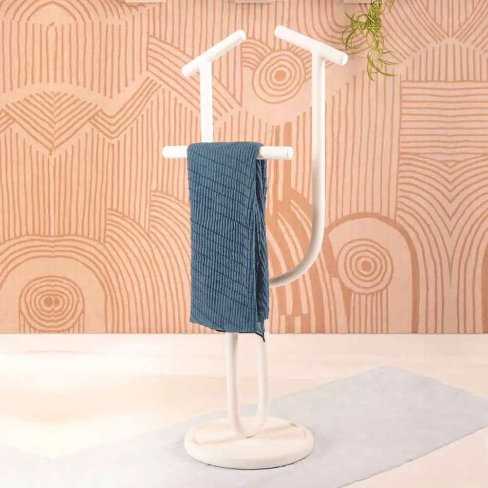 Design Valet Stand em RAL Painted Steel Made in Italy - Arcano Viadurini