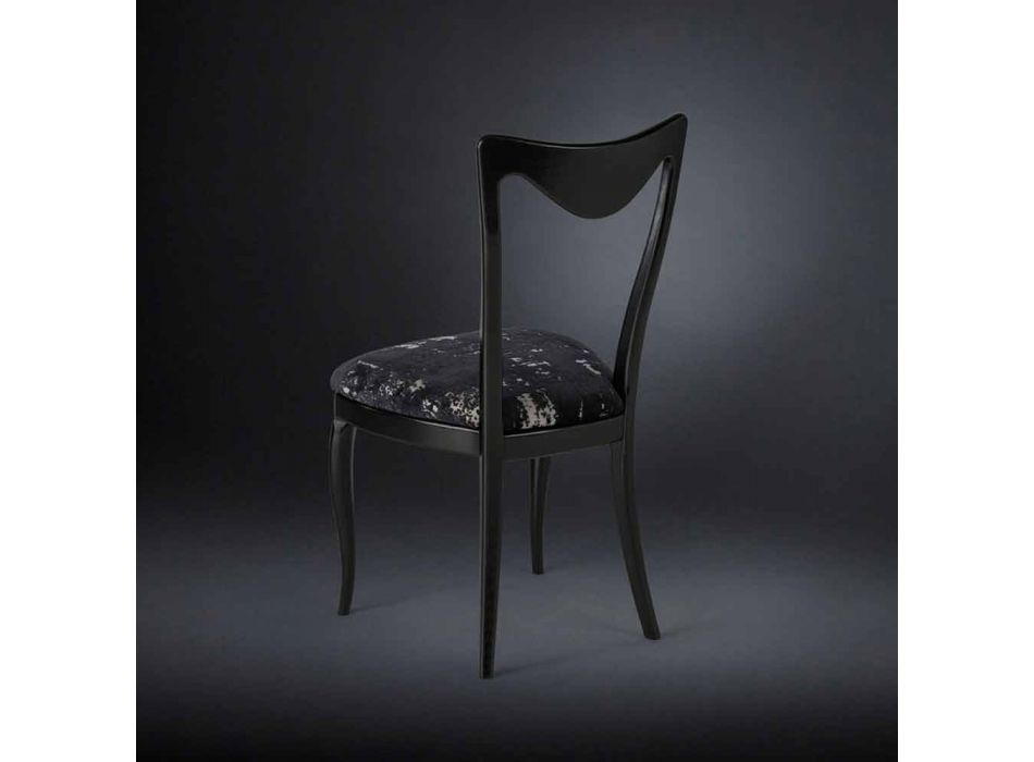 Setembro 2 anos 50 cadeiras estofadas em veludo misturado Frida Viadurini