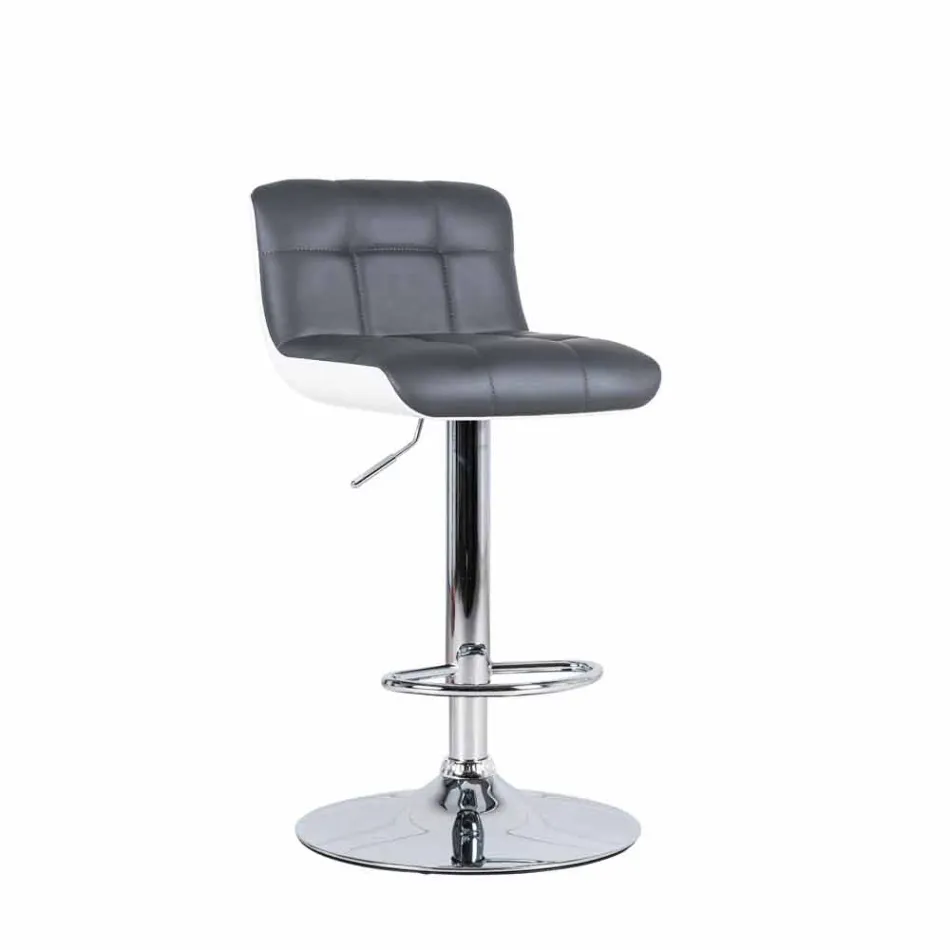 02 de setembro estofados design tamboretes, ajustáveis em altura Ida Viadurini